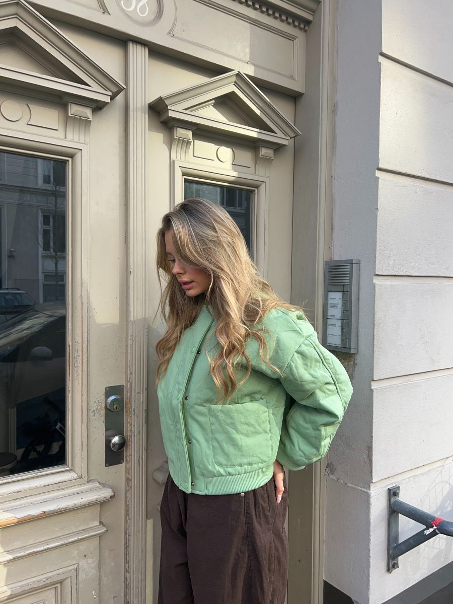 Jose bomber Jacket - Light green