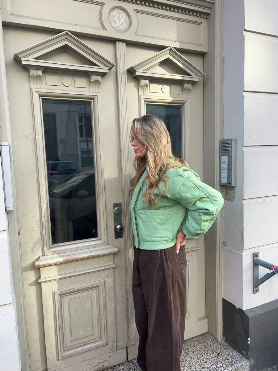 Jose bomber Jacket - Light green