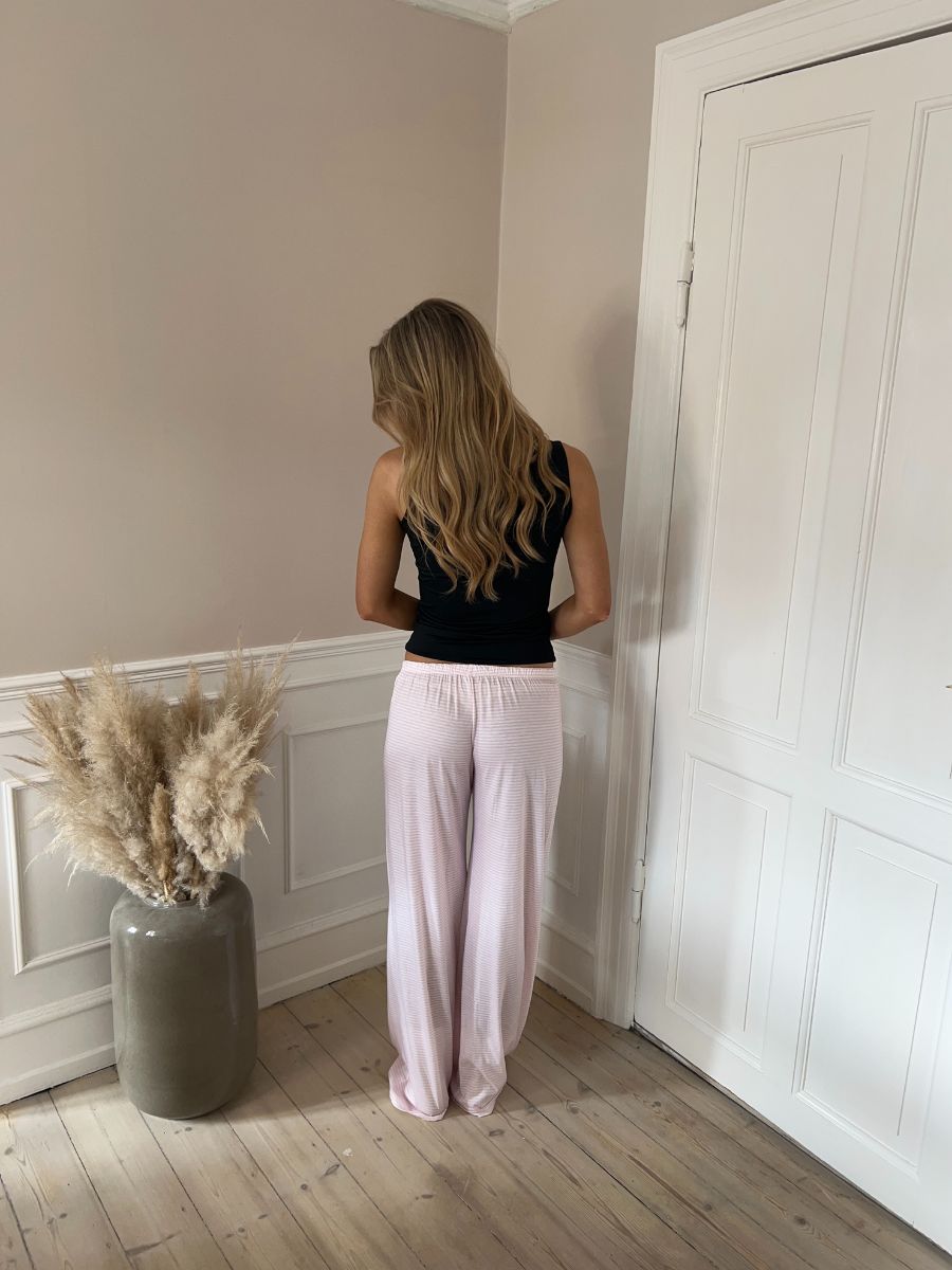 Kaya striped pants - Pink/White
