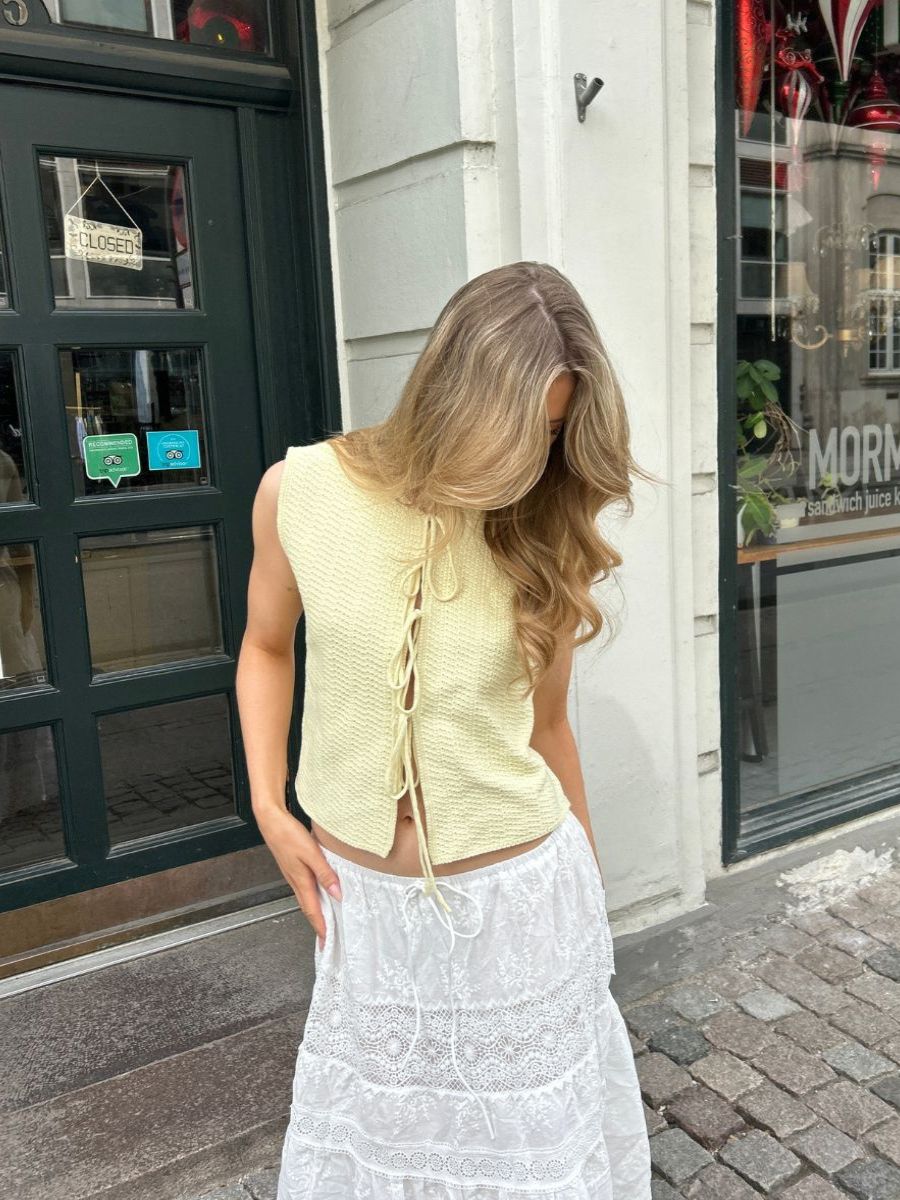 Maya top - Yellow