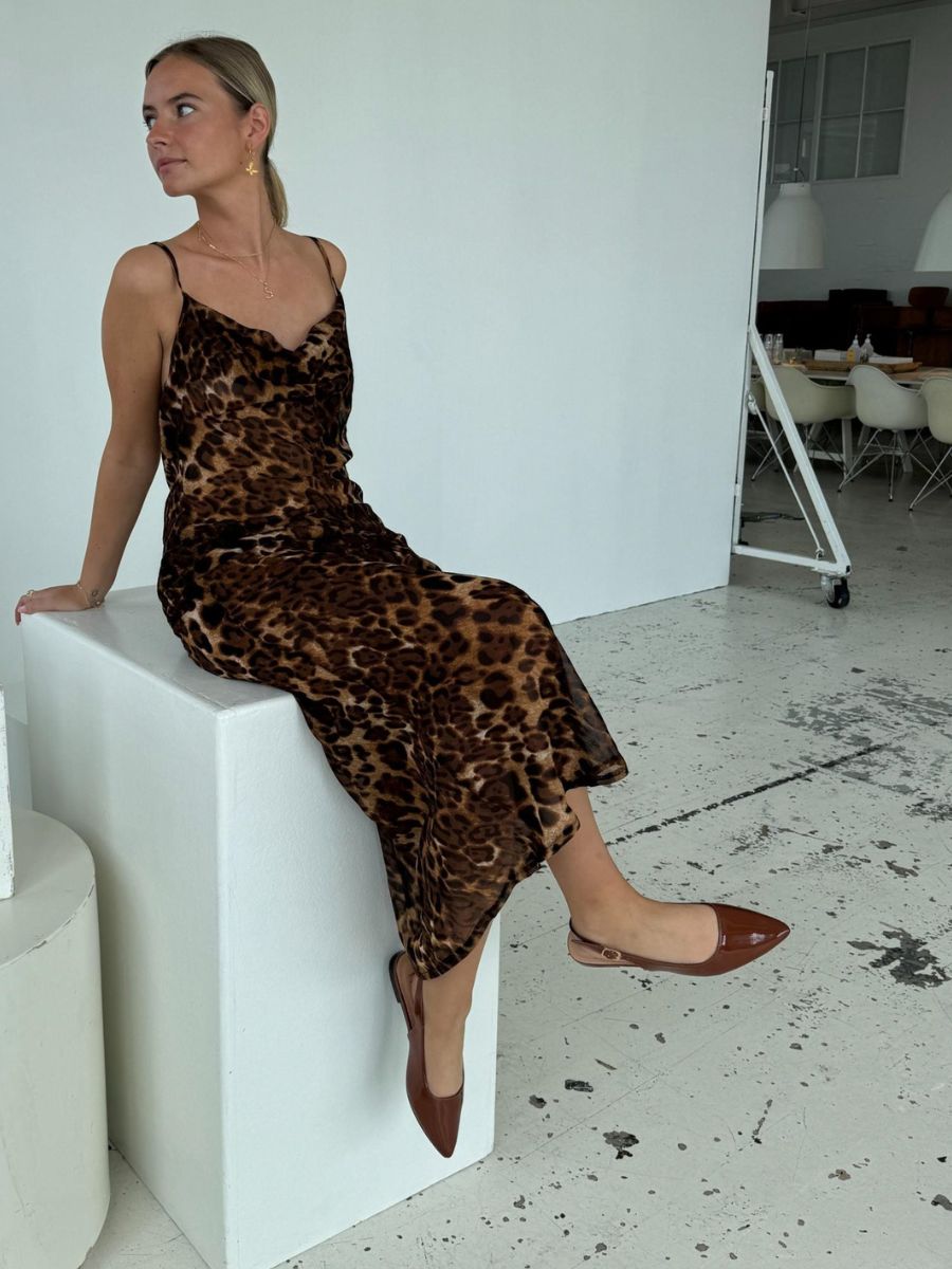 Olivia ballerina - Brown