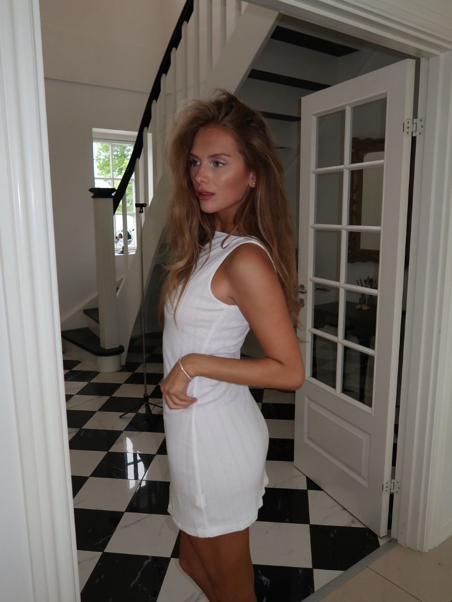 Sofie mini dress - White