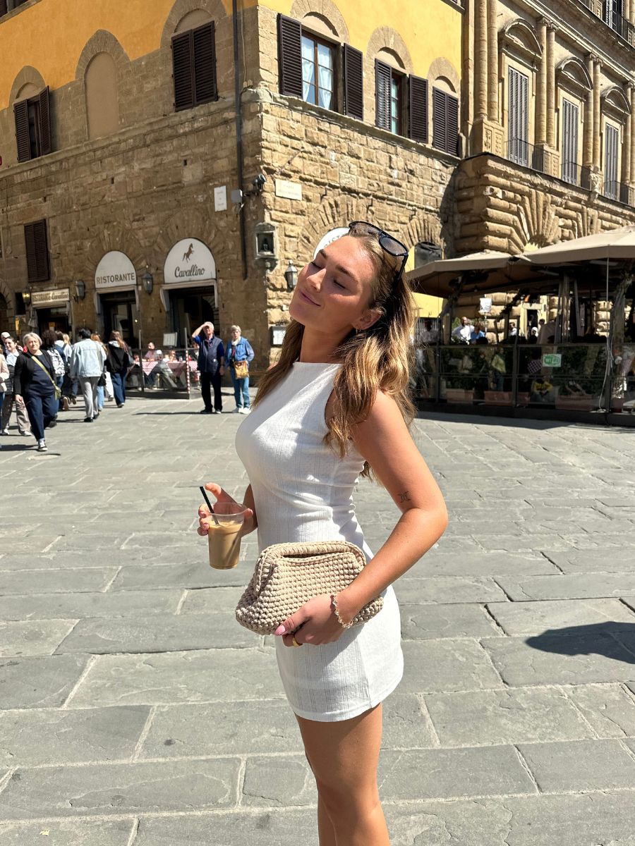 Sofie mini dress - White