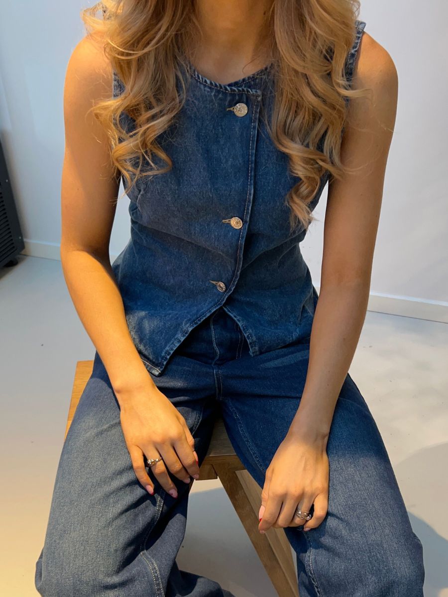 Thea denim top