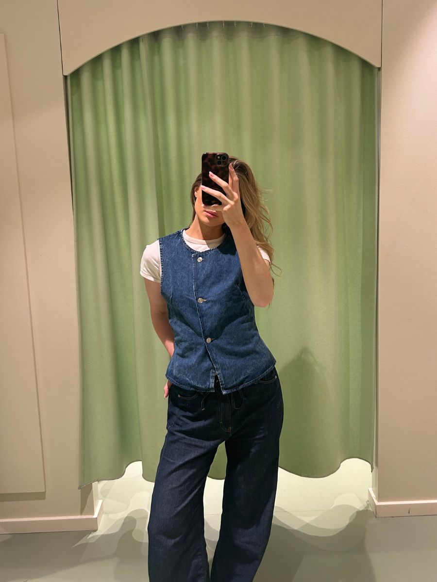 Thea denim top