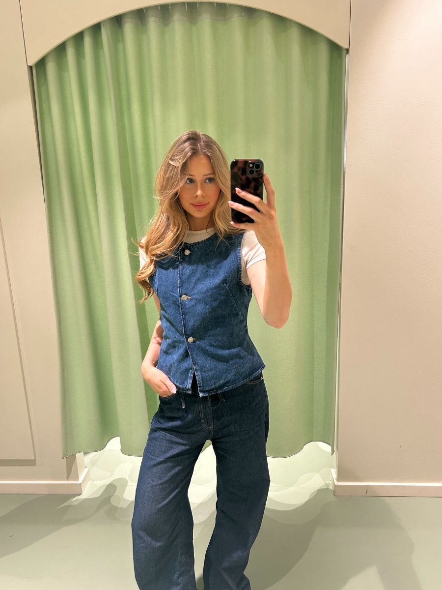 Thea denim top