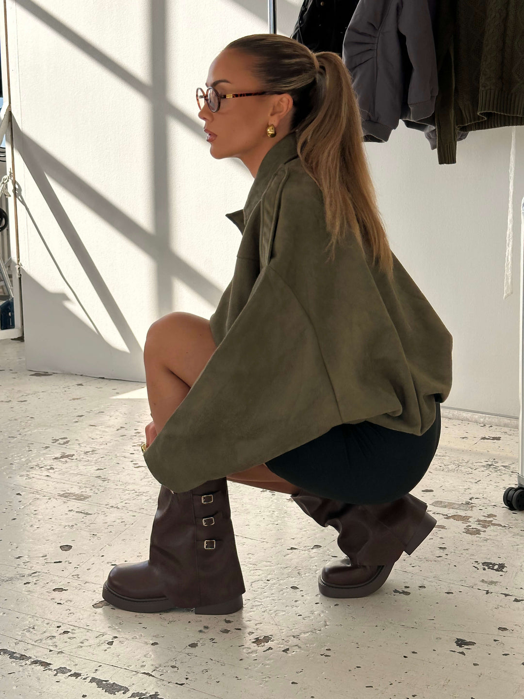 Vilde mini boots - Brown