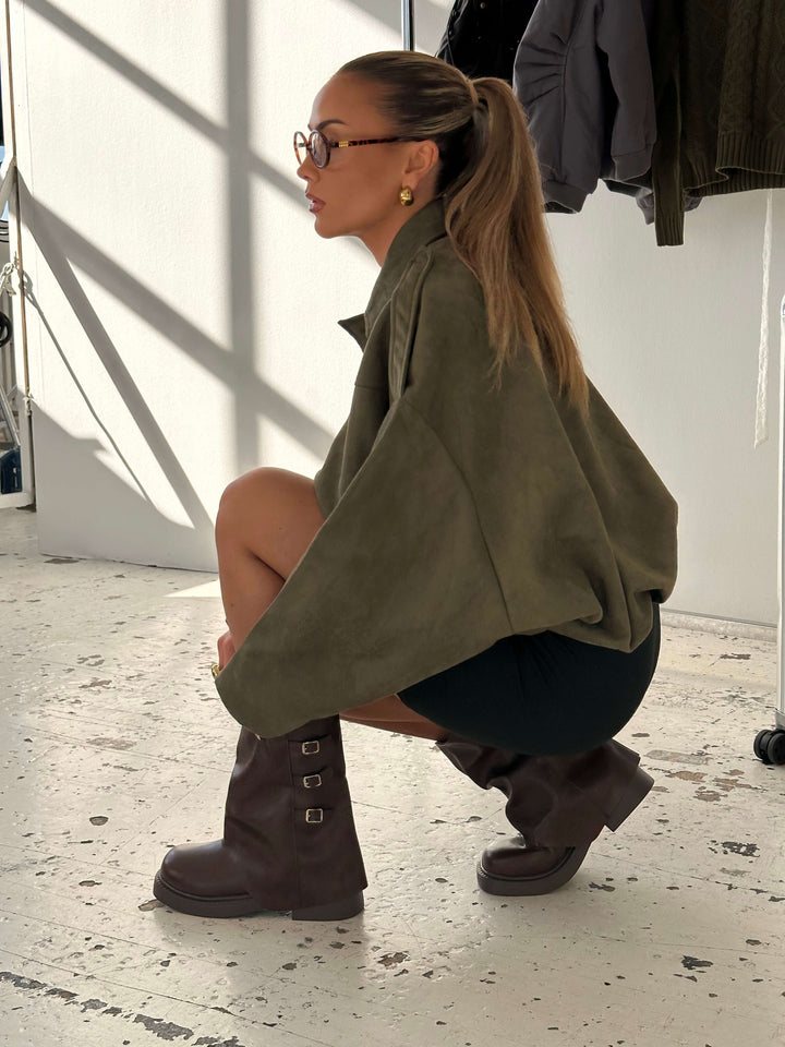 Vilde mini boots - Brown