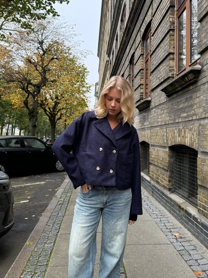 Zia trenchcoat - Navy