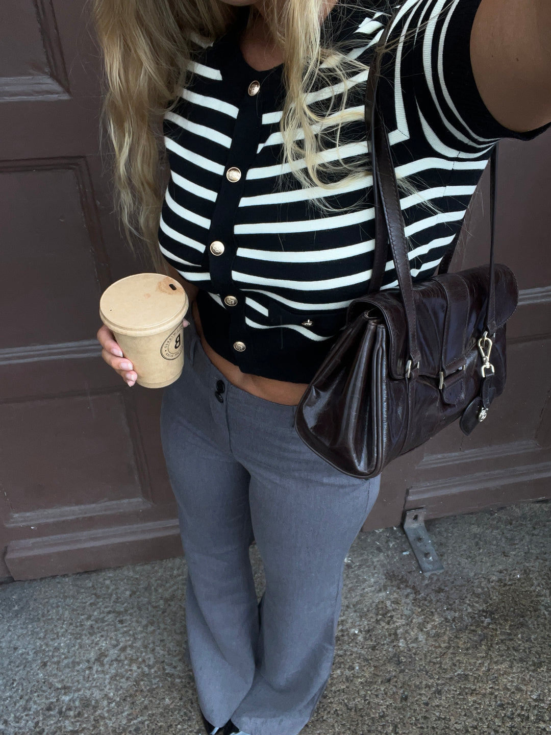 Lucca striped T-shirt - Black/White