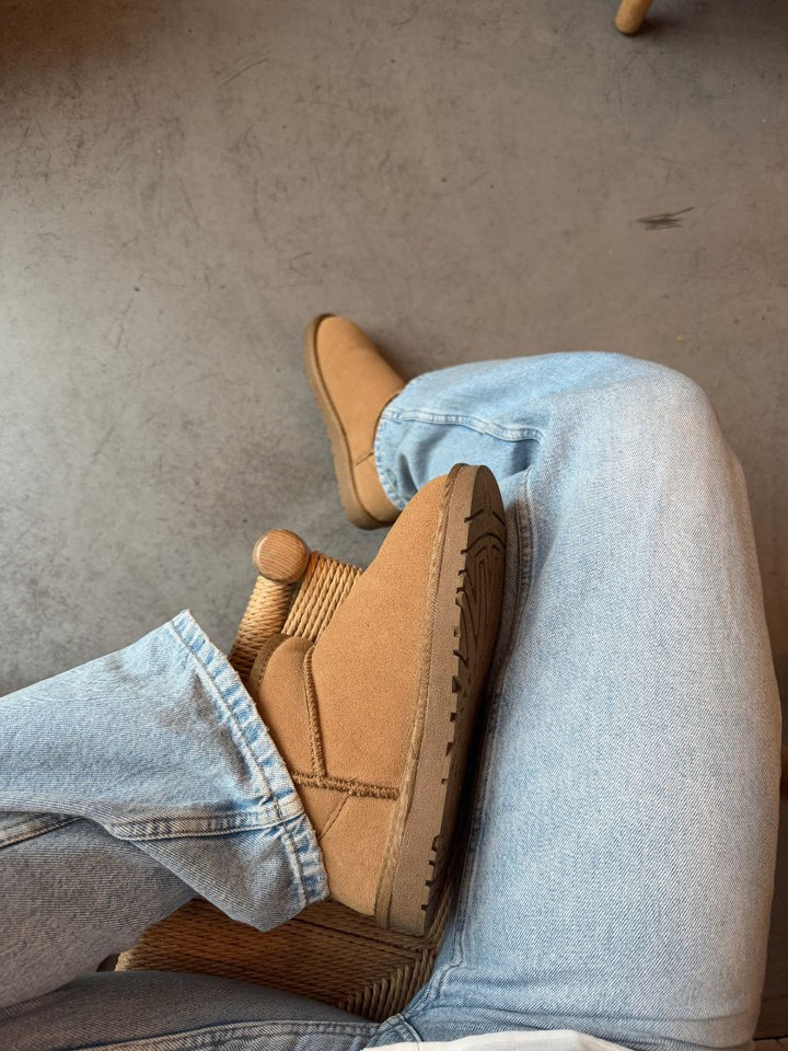 Teddy boots - Brown