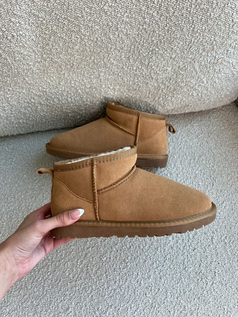 Teddy boots - Brown
