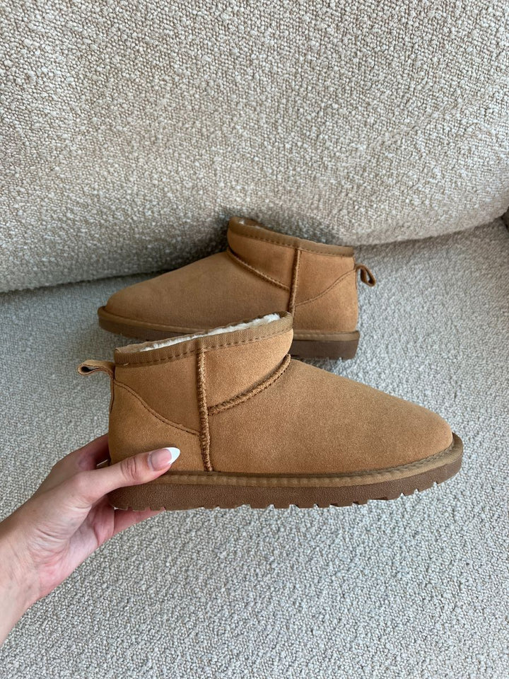 Teddy boots - Brown