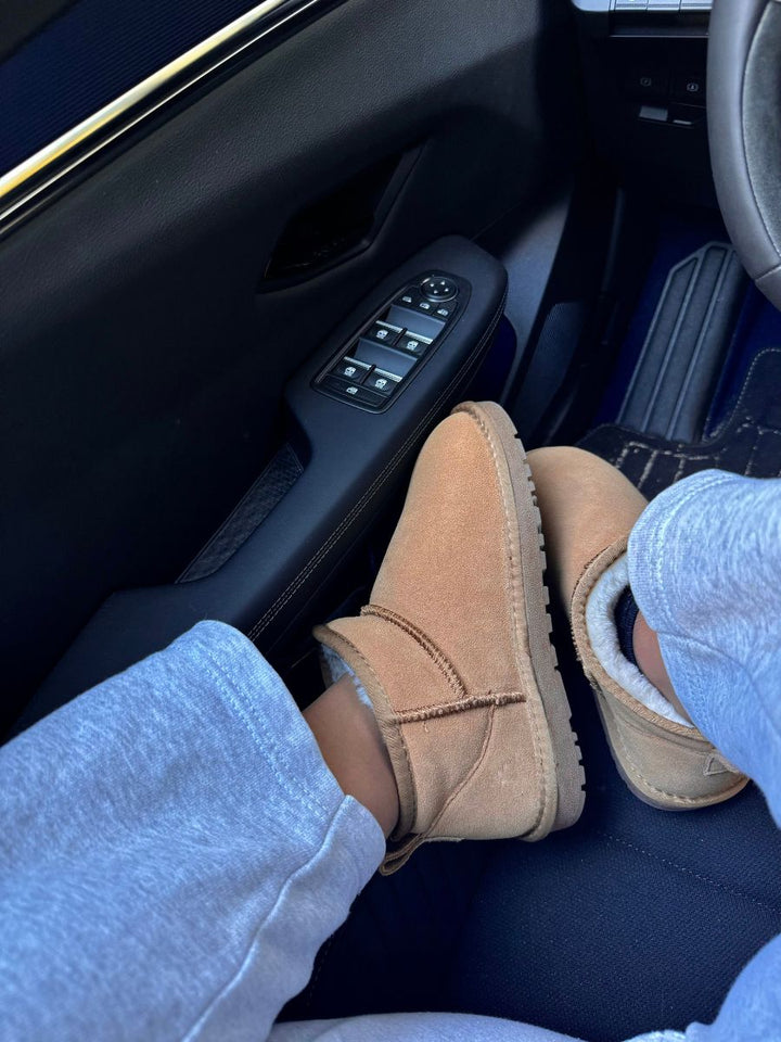 Teddy boots - Brown