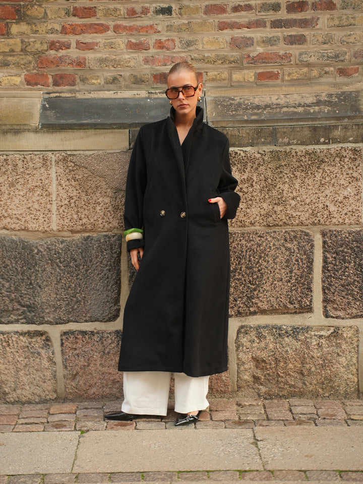 Kelly long coat - Black
