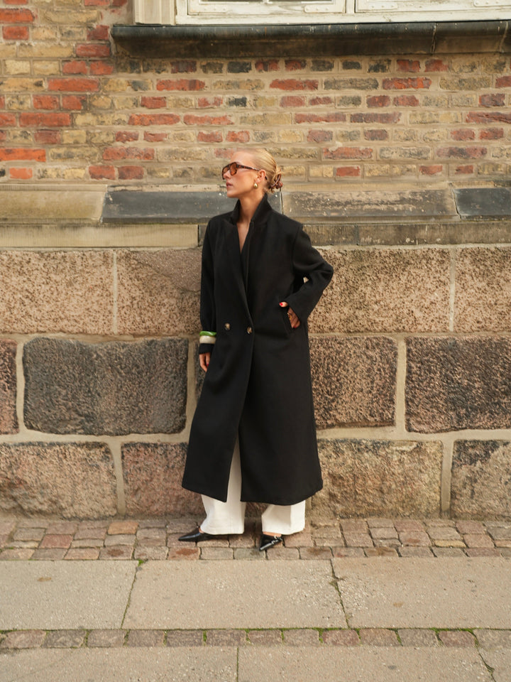 Kelly long coat - Black