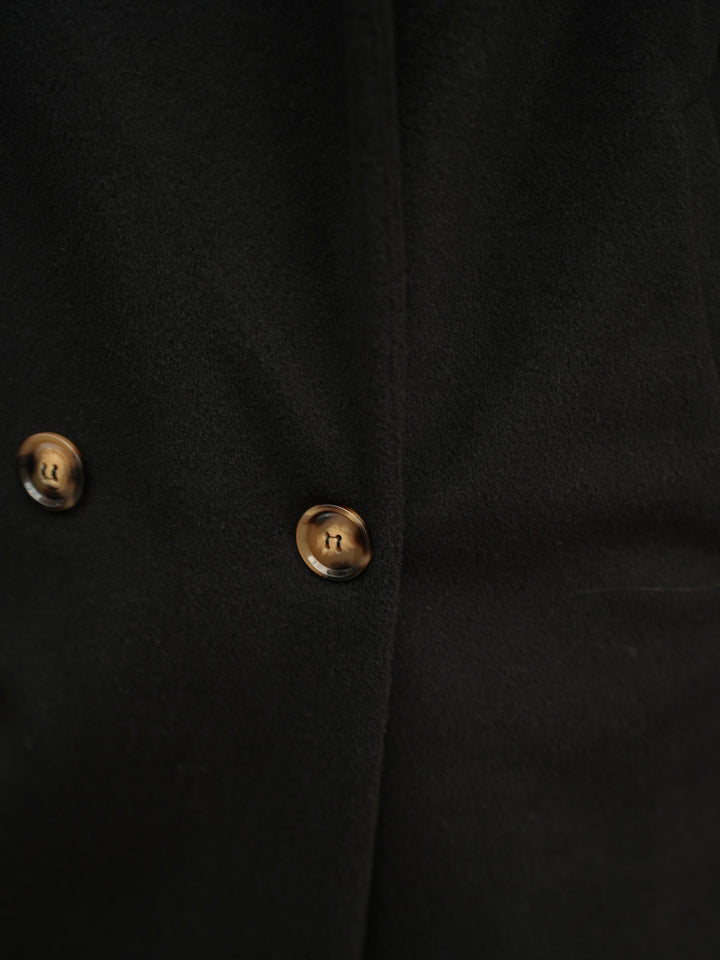 Kelly long coat - Black