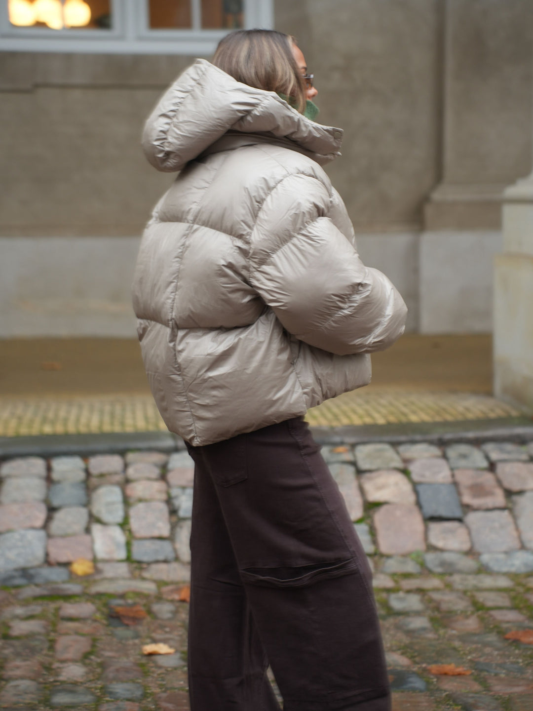 Ellinor Puffer Jacket - Sage