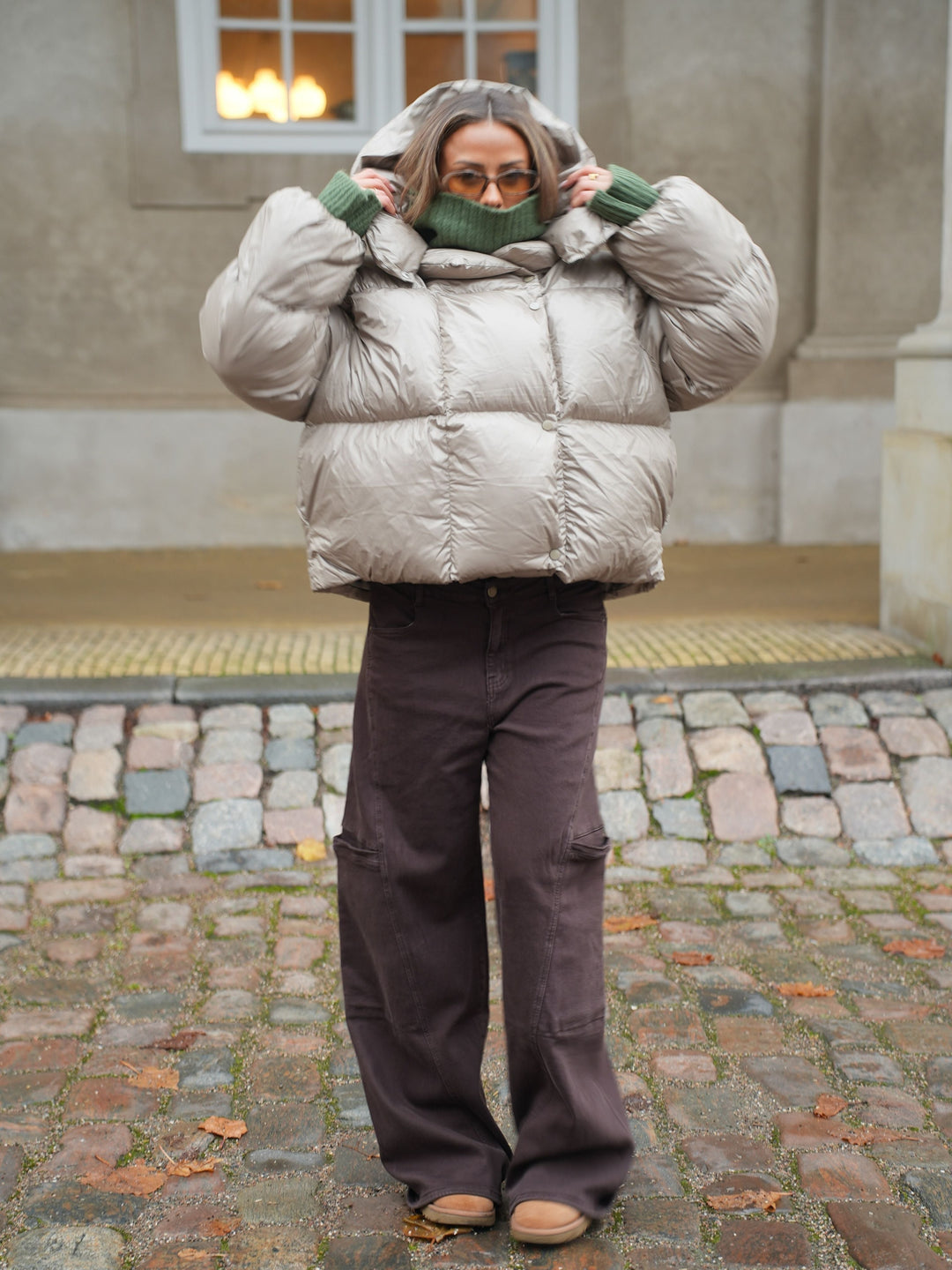 Ellinor Puffer Jacket - Sage