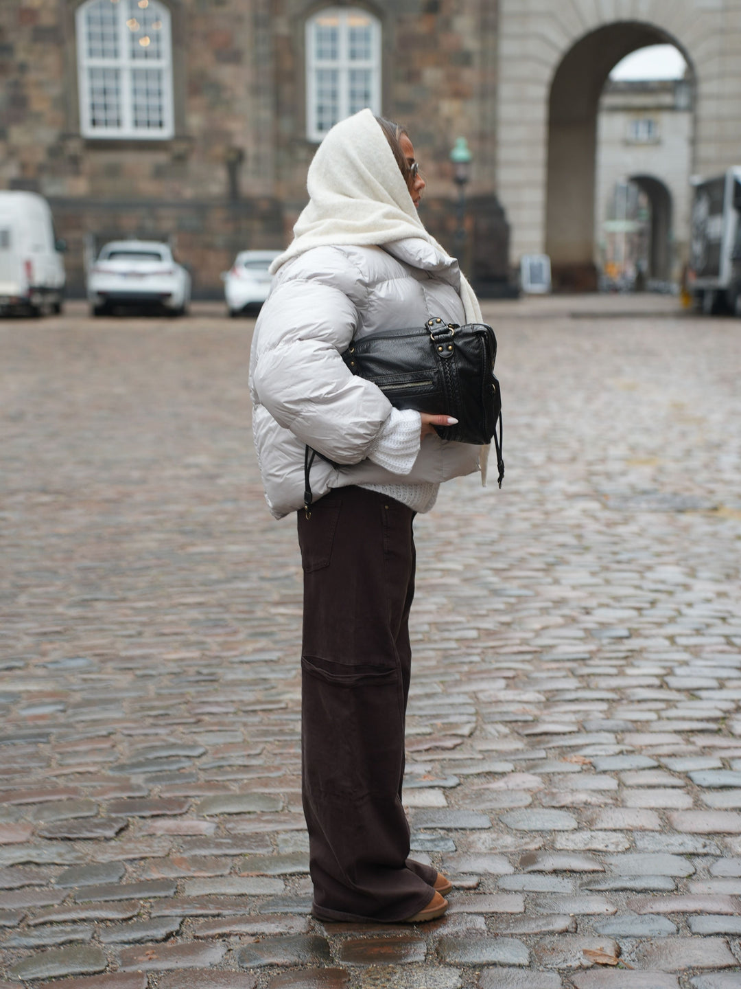 Ellinor Puffer Jacket - Ivory