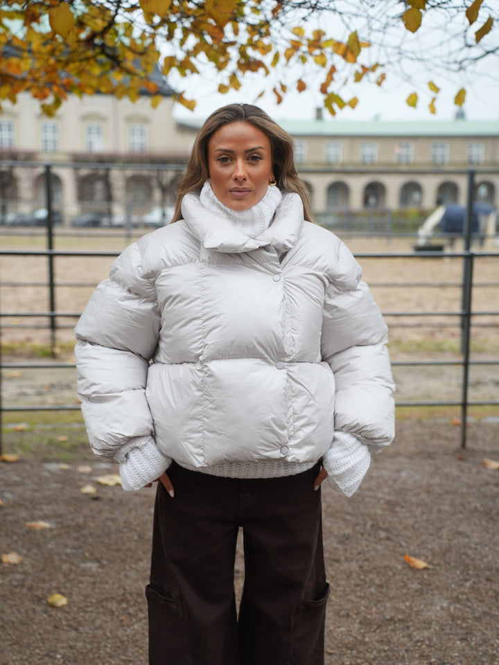 Ellinor Puffer Jacket - Ivory