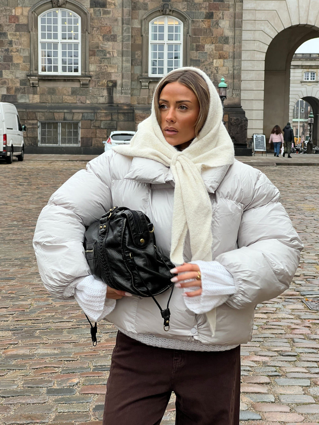 Ellinor Puffer Jacket - Ivory