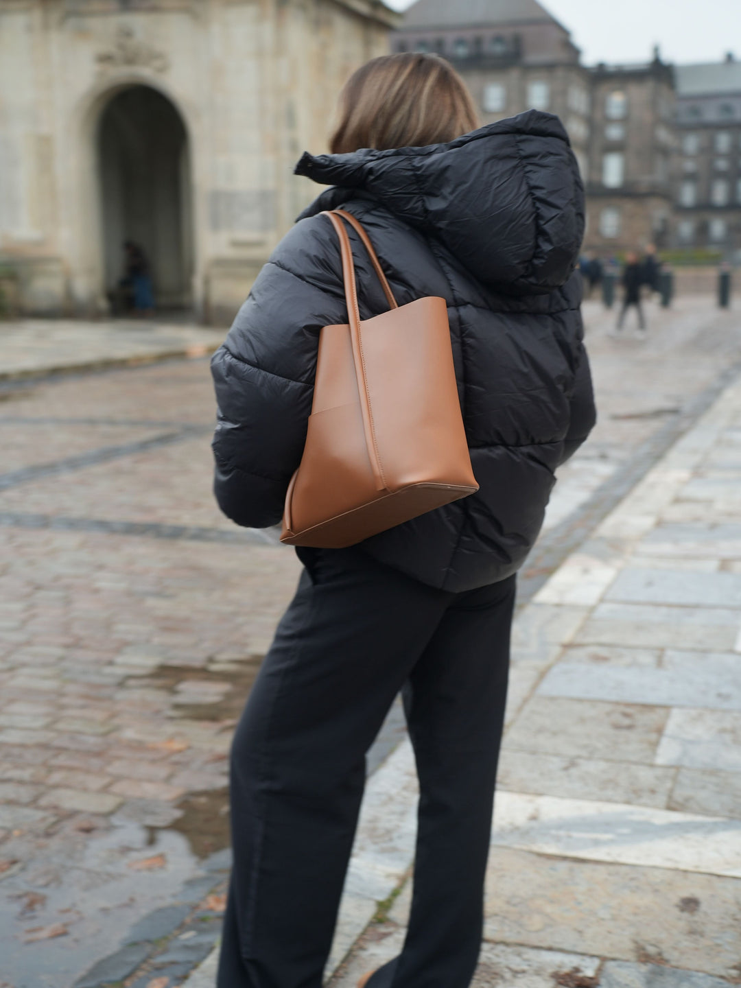 Ellinor Puffer Jacket - Black