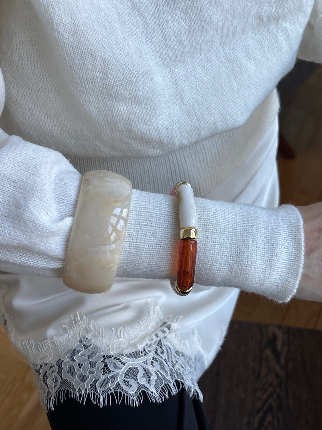 Ora bracelet - Pink/gold