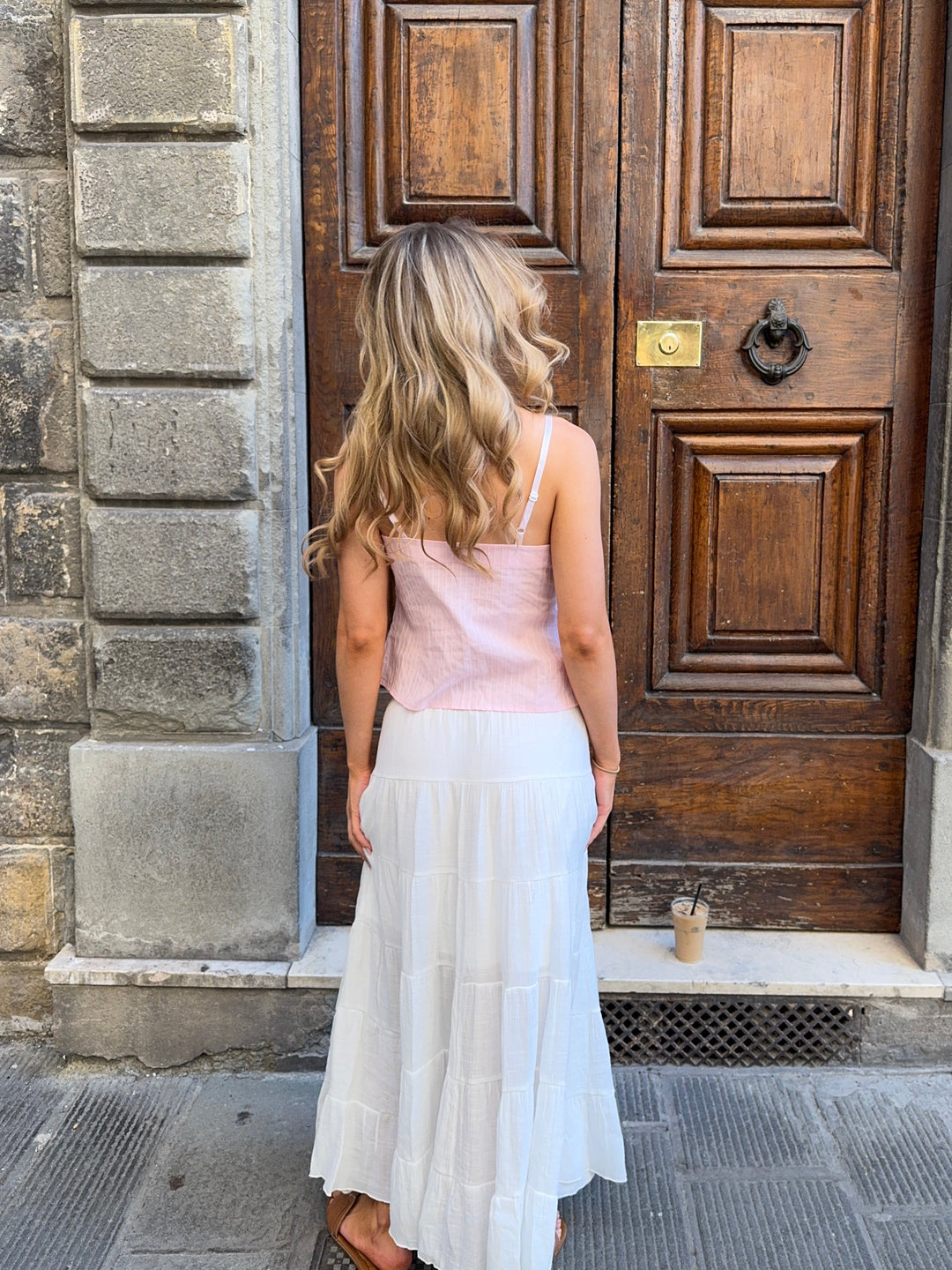 Emilia maxi skirt - White