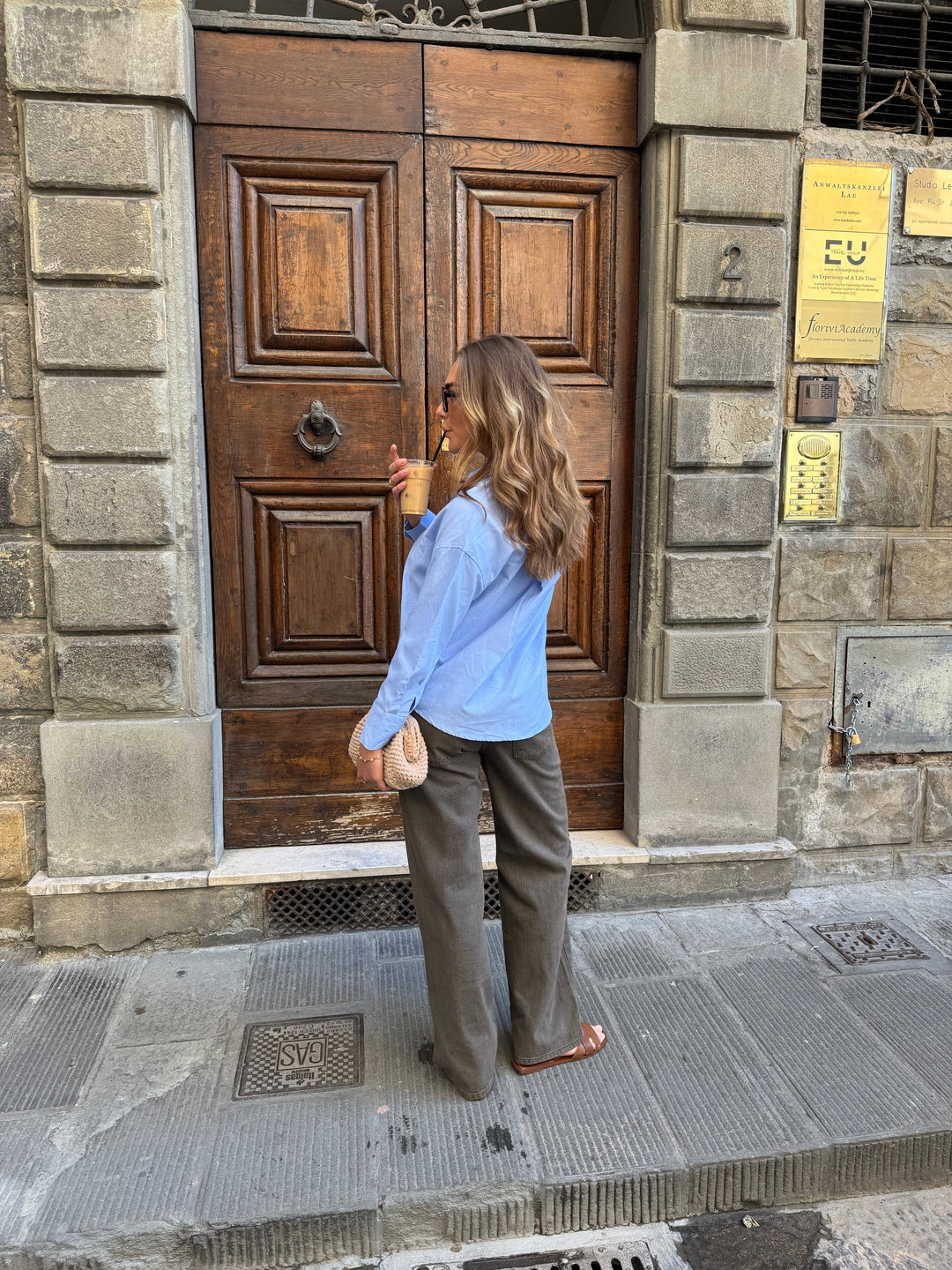 Thalia shirt - Blue