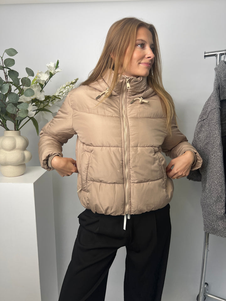 Aijo puffer Jacket - Beige