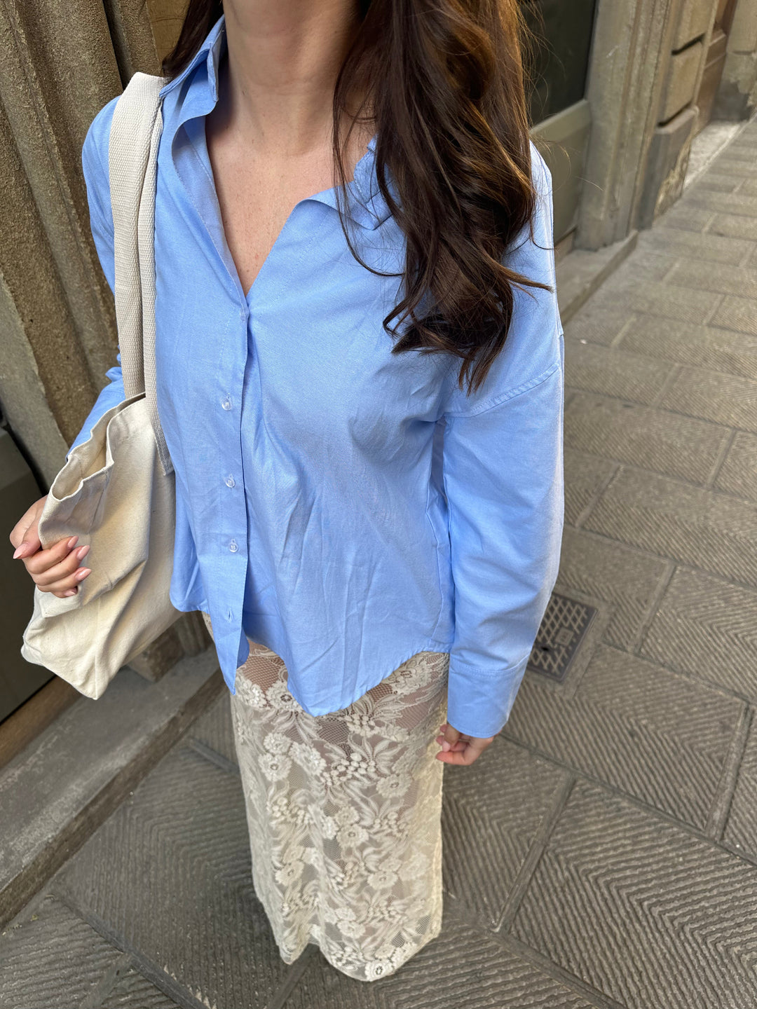 Thalia shirt - Blue