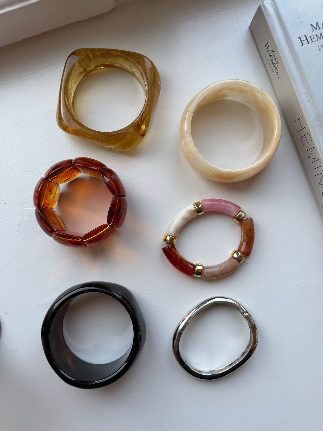 Ora bracelet - Pink/gold