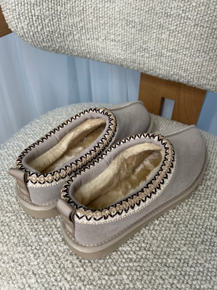 Tora teddy bear shoes - Gray