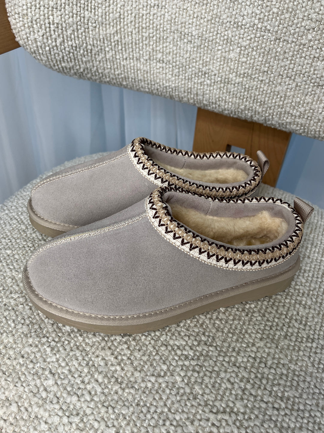 Tora teddy bear shoes - Gray