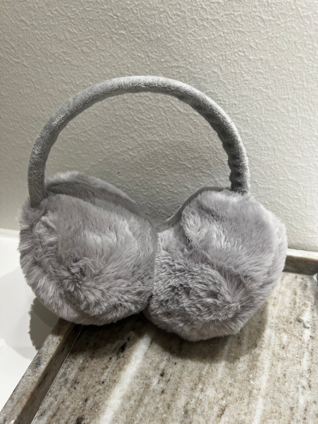 Sia plush ear warmers - Gray