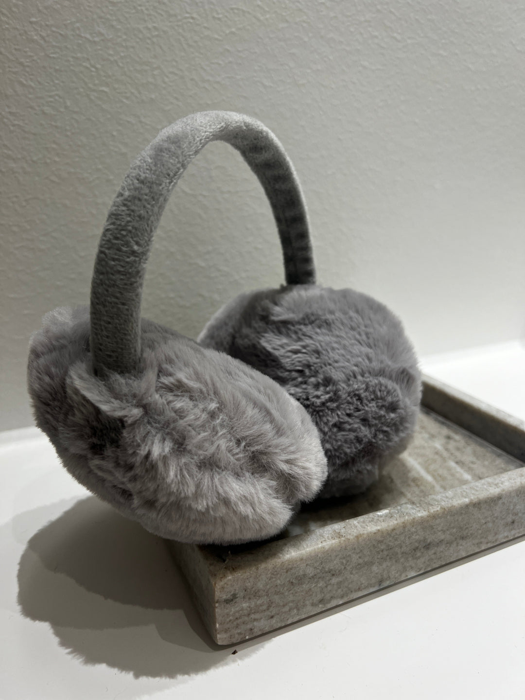 Sia plush ear warmers - Gray