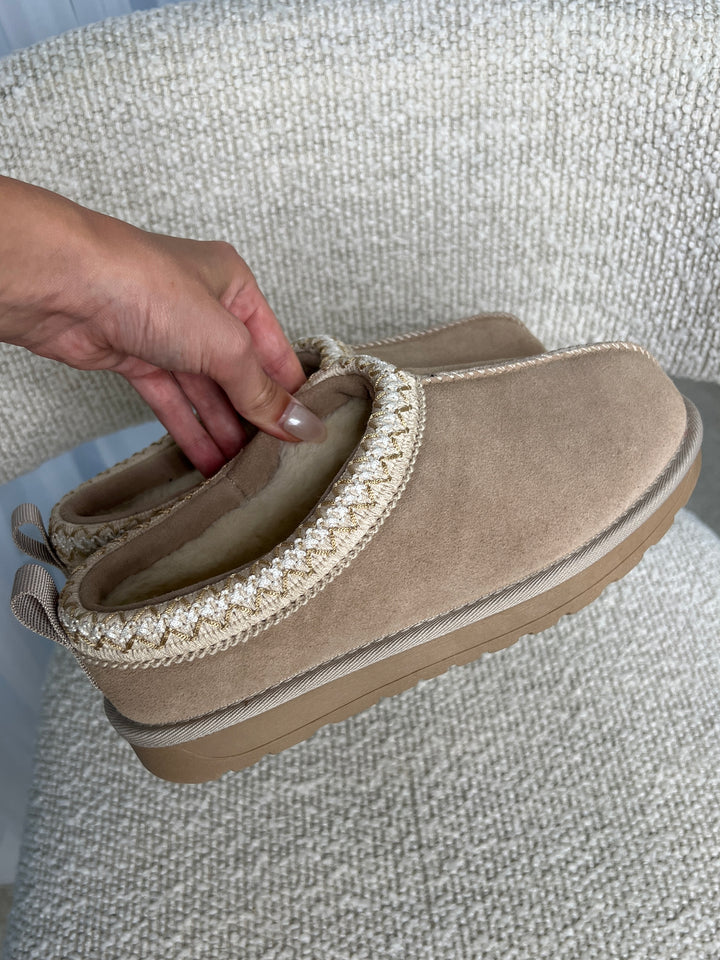 Tora teddy bear shoe - Beige