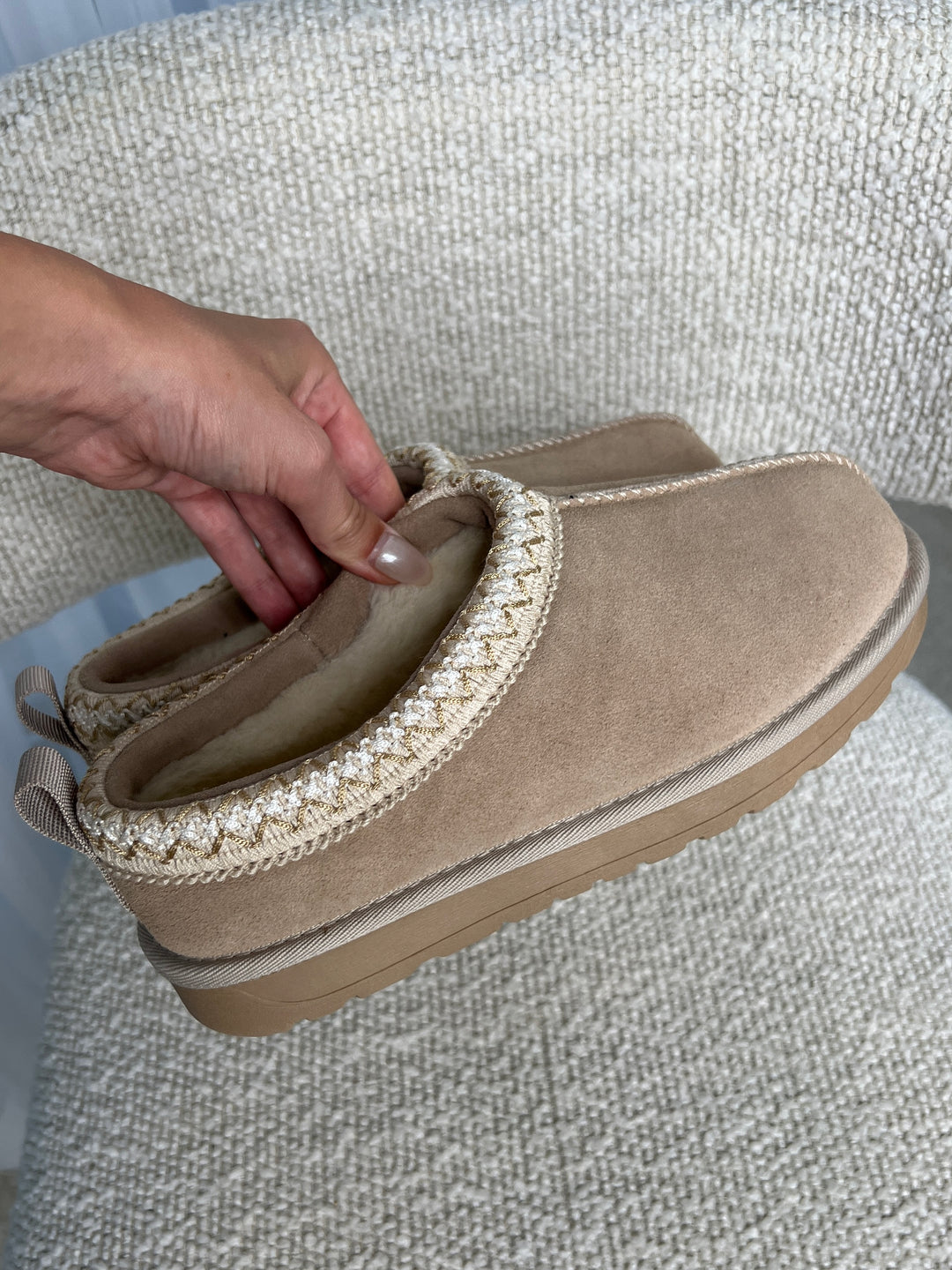 Tora teddy shoe - Beige