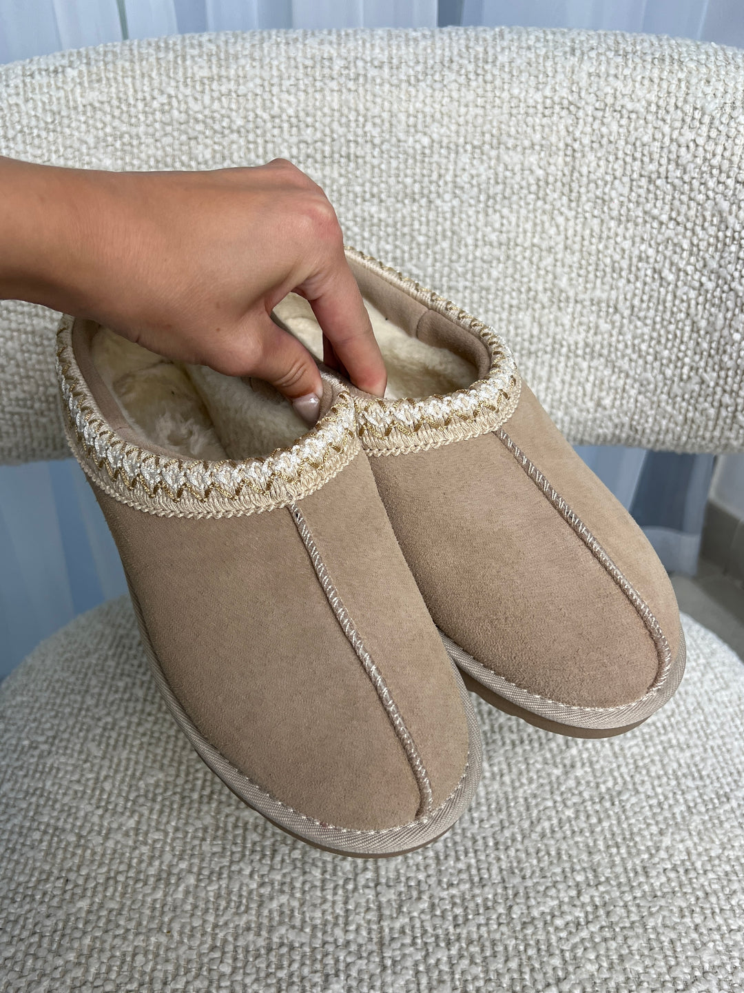 Tora teddy bear shoe - Beige