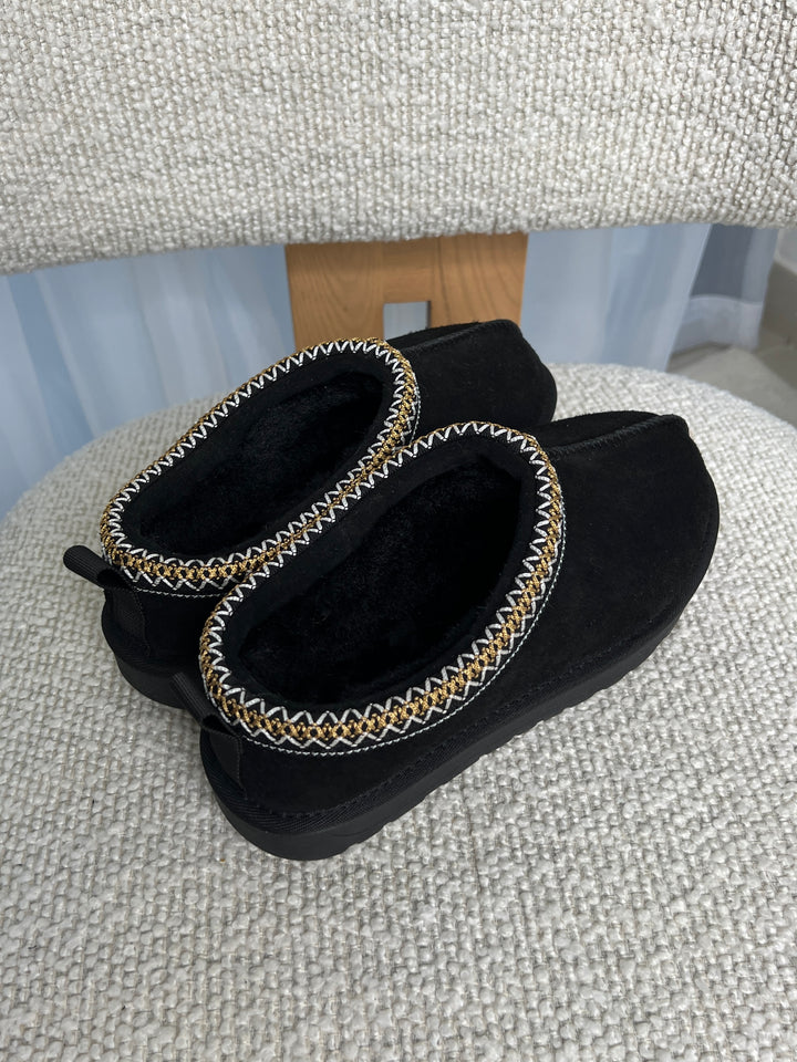 Tora teddy bear shoe - Black