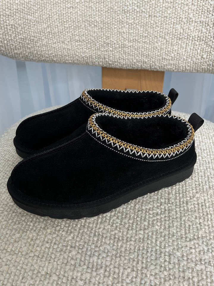 Tora teddy bear shoe - Black