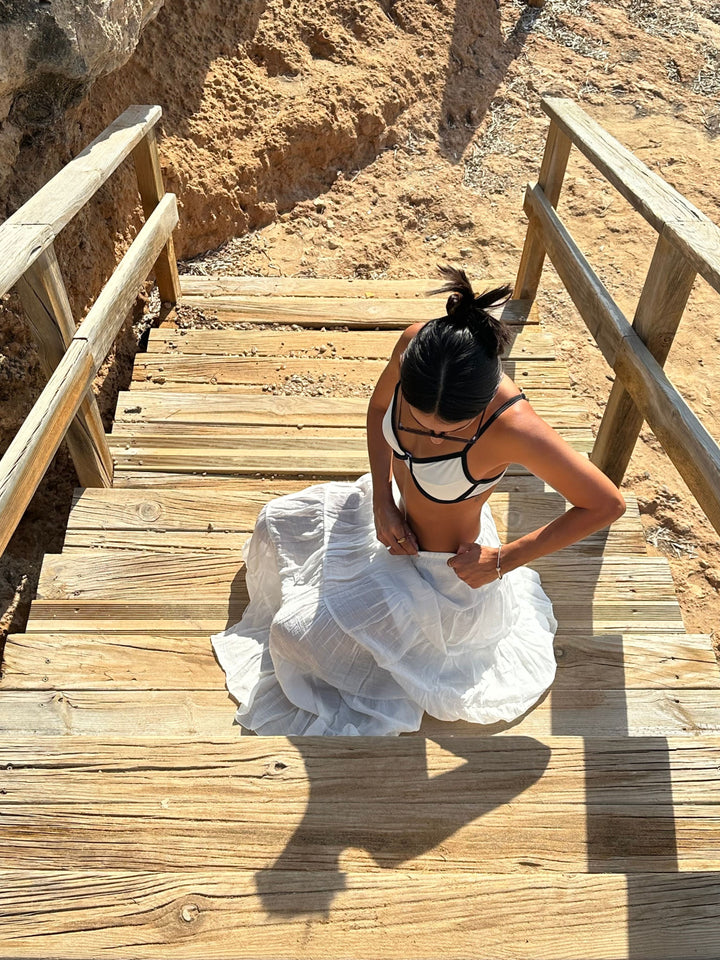 Cora bikini - White/Black