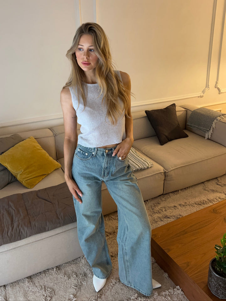 Zoe Denim Jeans - Light blue