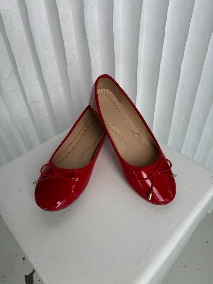 Oline ballerina - Rood