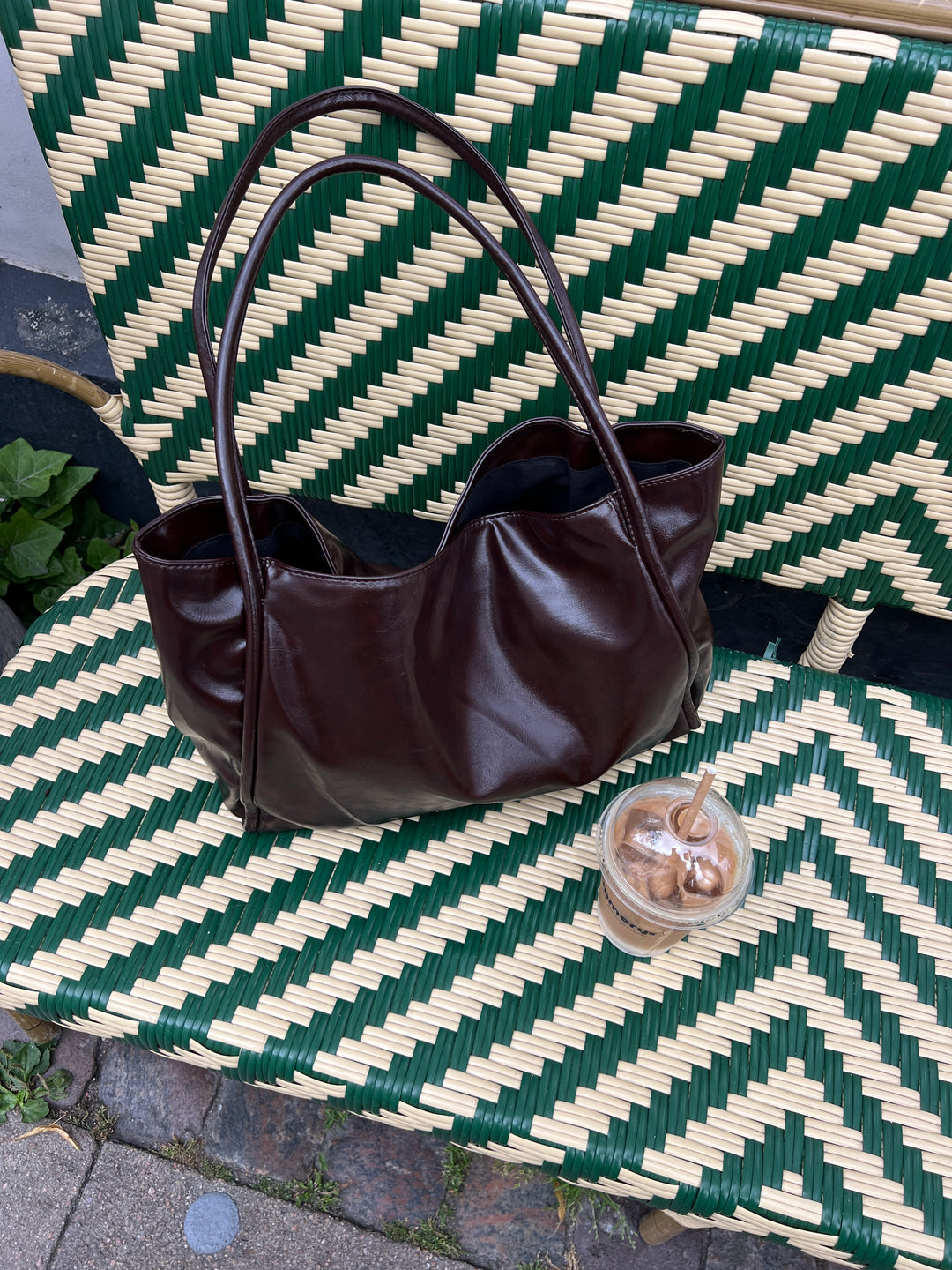 Mone shoulder bag - Dark brown