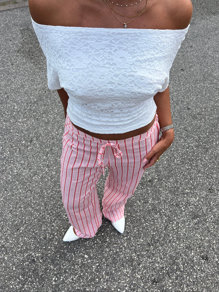 Olivia ballerina - White