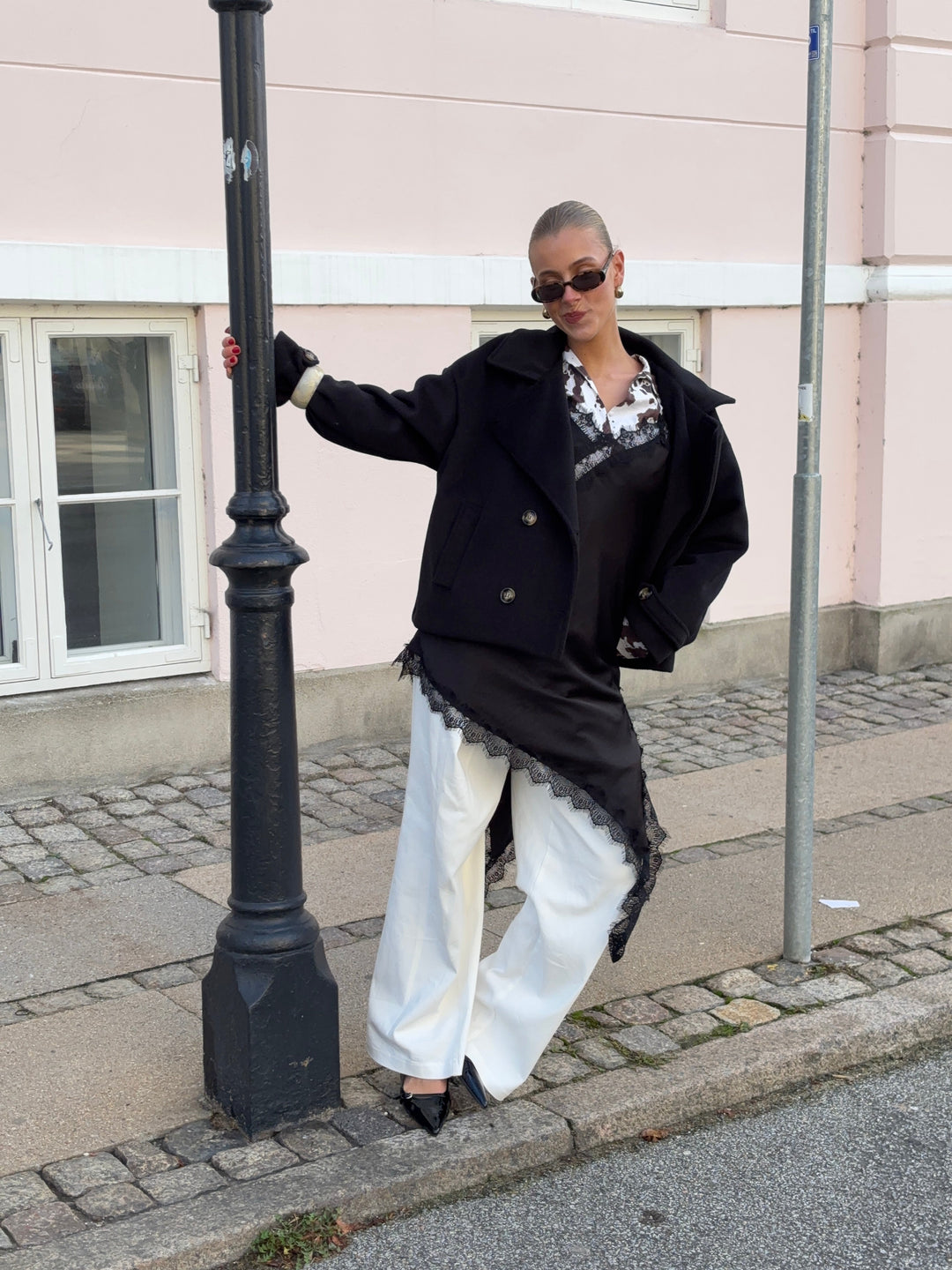 Kelly short coat - Black