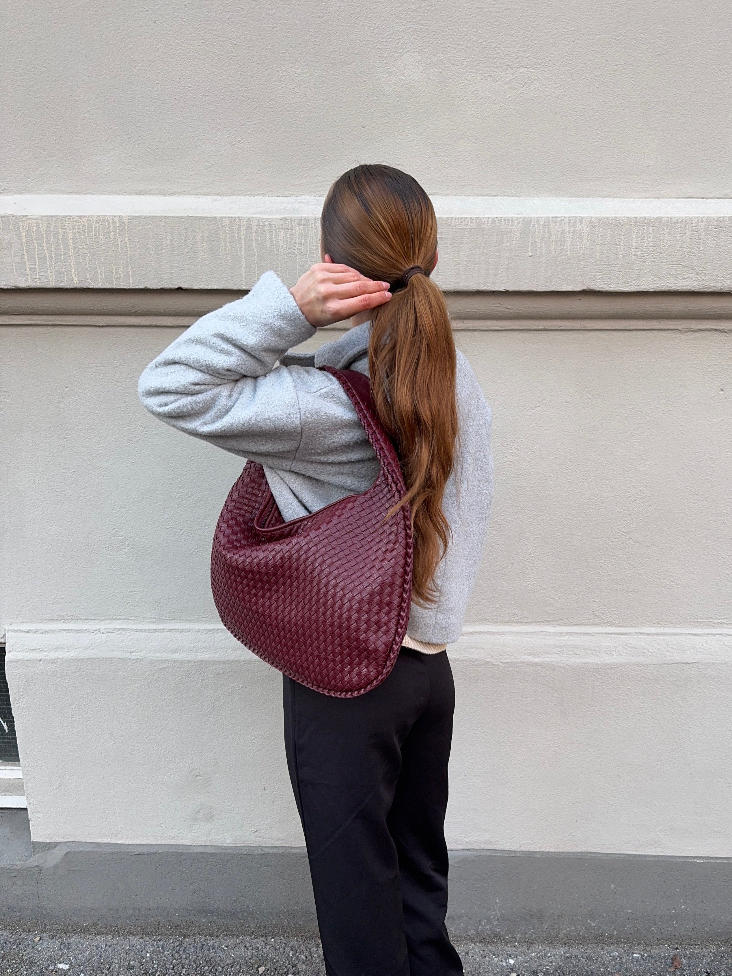 Aya bag - Dark red – AYA-S Worldwide