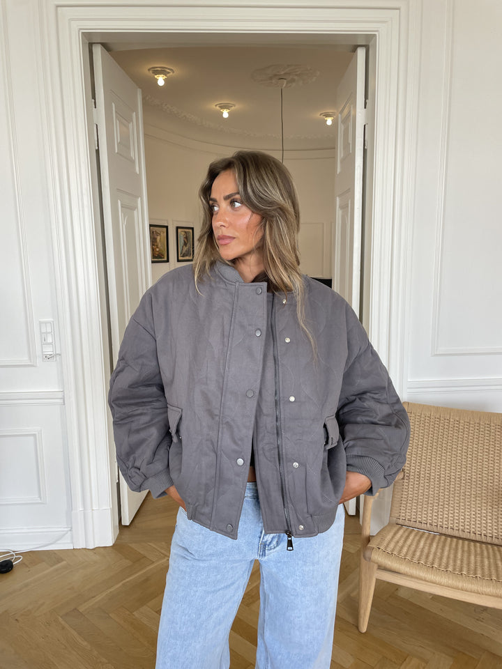 Jose bomber jacket - Dark grey